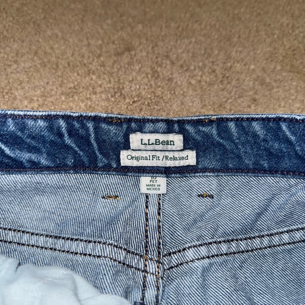 L.L. Bean Original/Relaxed Fit Denim Jeans